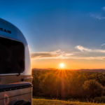 Airstream Sunset © 2017 Virginia Highland Haven Farm Co.